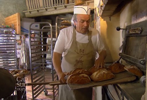 Le boulanger de Cucugnan à la série télévisée "O la belle vie" sur FR3
