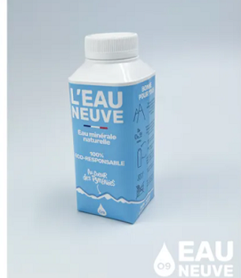 Ariège / La compagnie des Pyrénées commercialise des bouteilles d’eau en carton