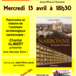 Conférence de l'historienne Chantal Alibert à l'Ostal Occitan de Narbonne