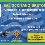 Bal Occitan-Breton à Le Temple sur Lot