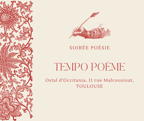 Soirée poésie à l’Ostal d’Occitania Toulouse
