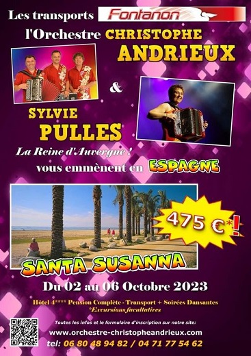 Du 2 au 6 octobre Sylvie PULLES en ESPAGNE !
