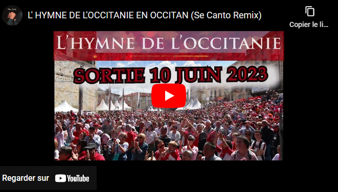 Se Canta l’hymne de l’Occitanie !