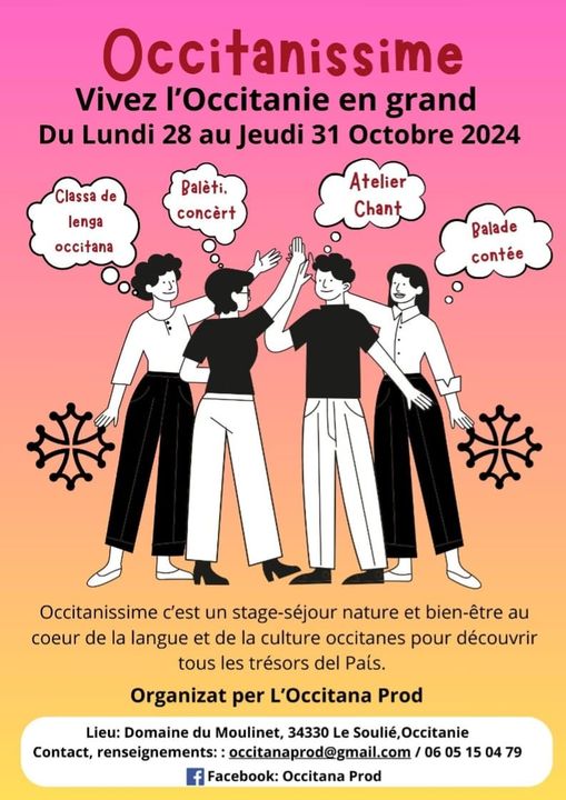 Occitanissime du 28 au 31 octobre