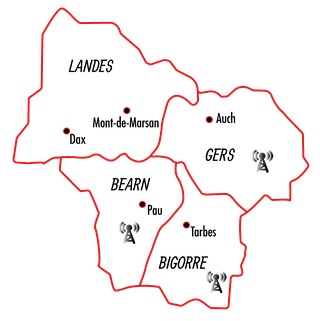 (32/40/64/65) Frequéncias de Ràdio Païs