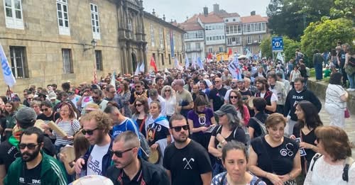 45 000 personnes défilent en faveur du galicien.