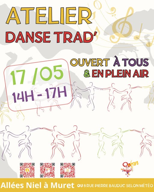 (31) Atelier de danse trad’ ouvert à tous et en plein air à Muret