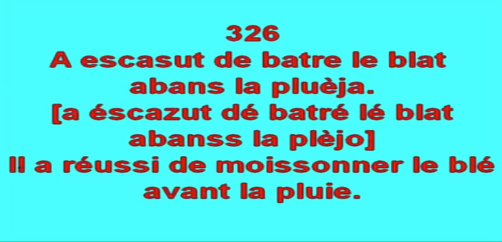 La phrase du jour :