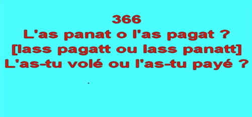 La phrase du jour :