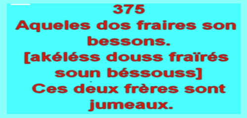 La phrase du jour :