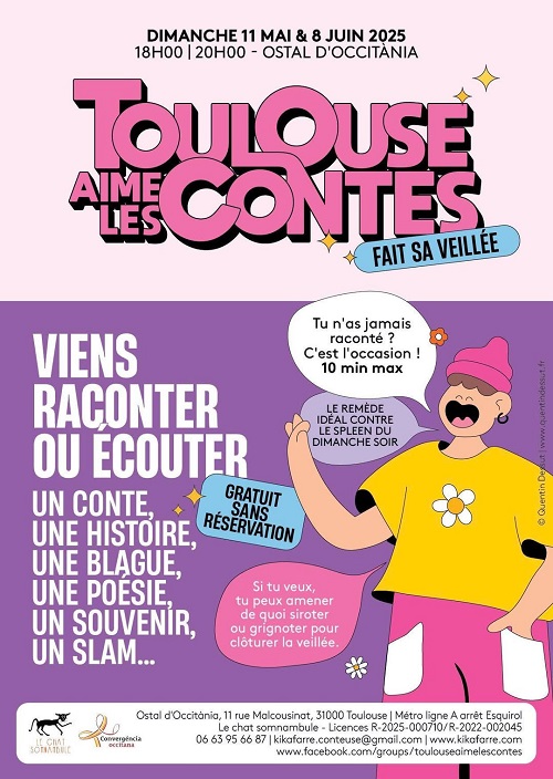 On aime de plus en plus les contes à l'Ostal d'Occitania !