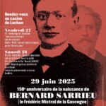 Casino de Luchon, hommage à Bernard Sarrieu.