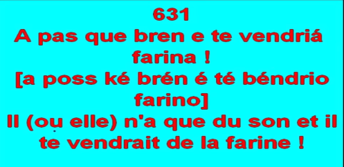 La phrase du jour :