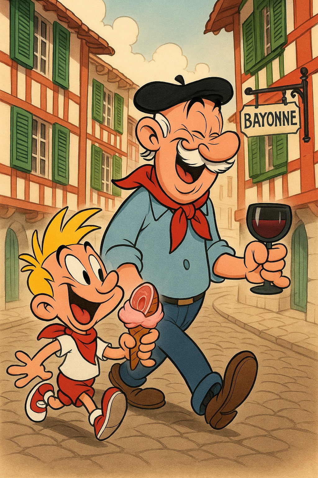 C’est le petit Andoni …