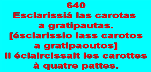 La phrase du jour :
