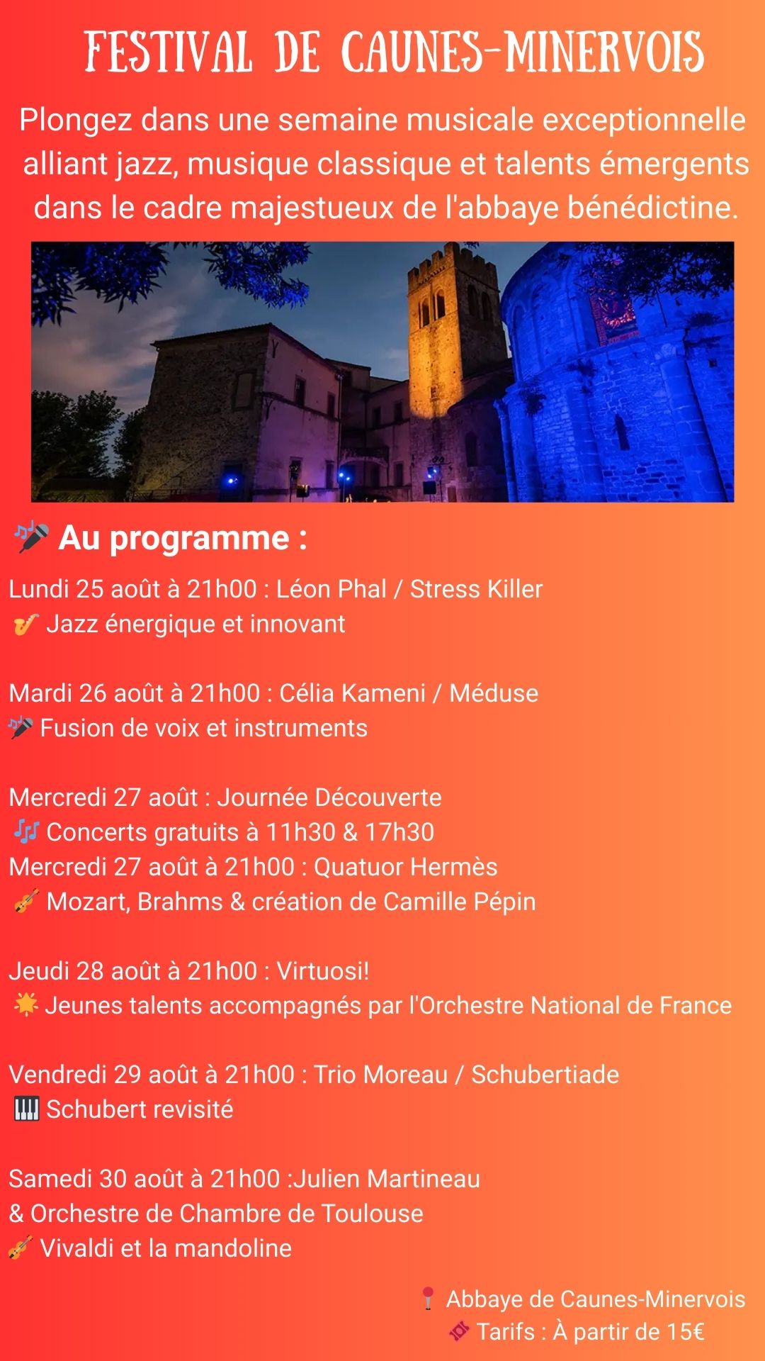– 11 – Festival de Caunes / Interview du Président Frédéric Guiraud par Joan Pèire Laval