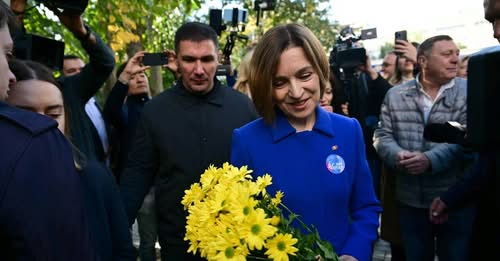 – Moldavie – Maia Sandu obtient plus de 50 % des voix