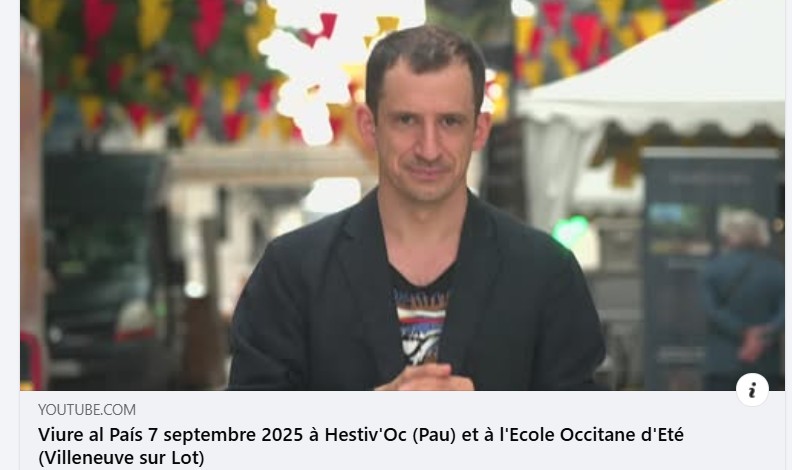 Viuré al païs le 7 septembre à Pau et à Villeneuve sur Lot