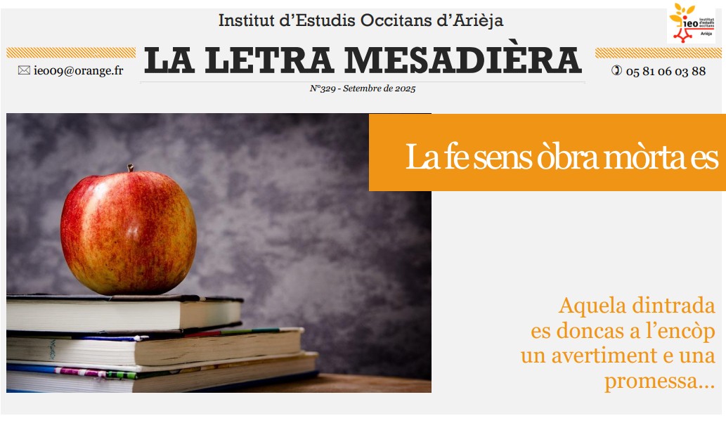 – 09 – La letra mesadièra