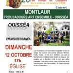 Les troubadours chantent l'art roman en Occitanie à Montlaur à l'église