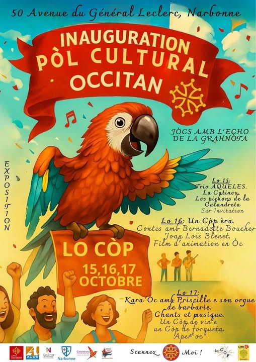 Inauguracion dau Pòl Cultural Occitan Narbonés