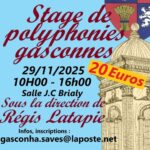 Stage de chants polyphoniques gascons