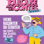 Dimanche 18 octobre de 18h à 20h, seconde veillée de la saison 2025/2026 de Toulouse aime les contes