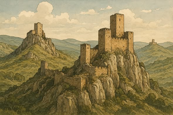 Les cathares sont passés dans ces châteaux