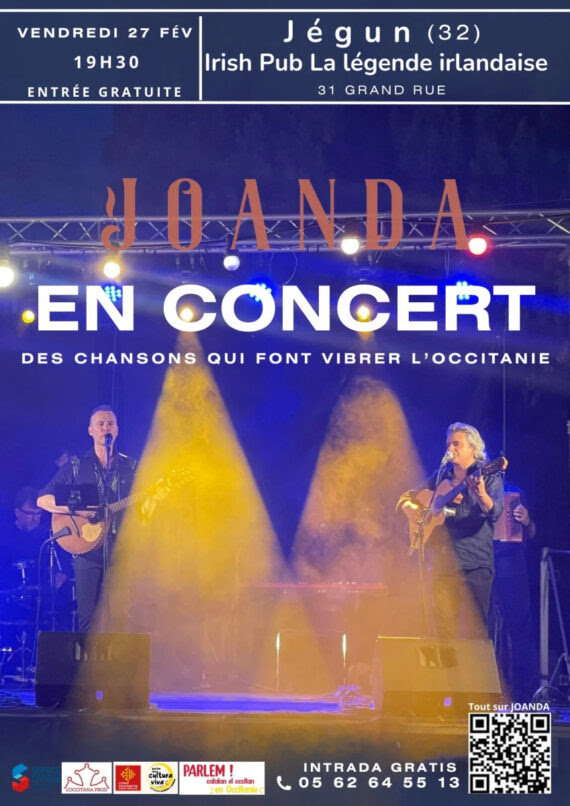 (32) JOANDA en concert version acoustique à Jegun