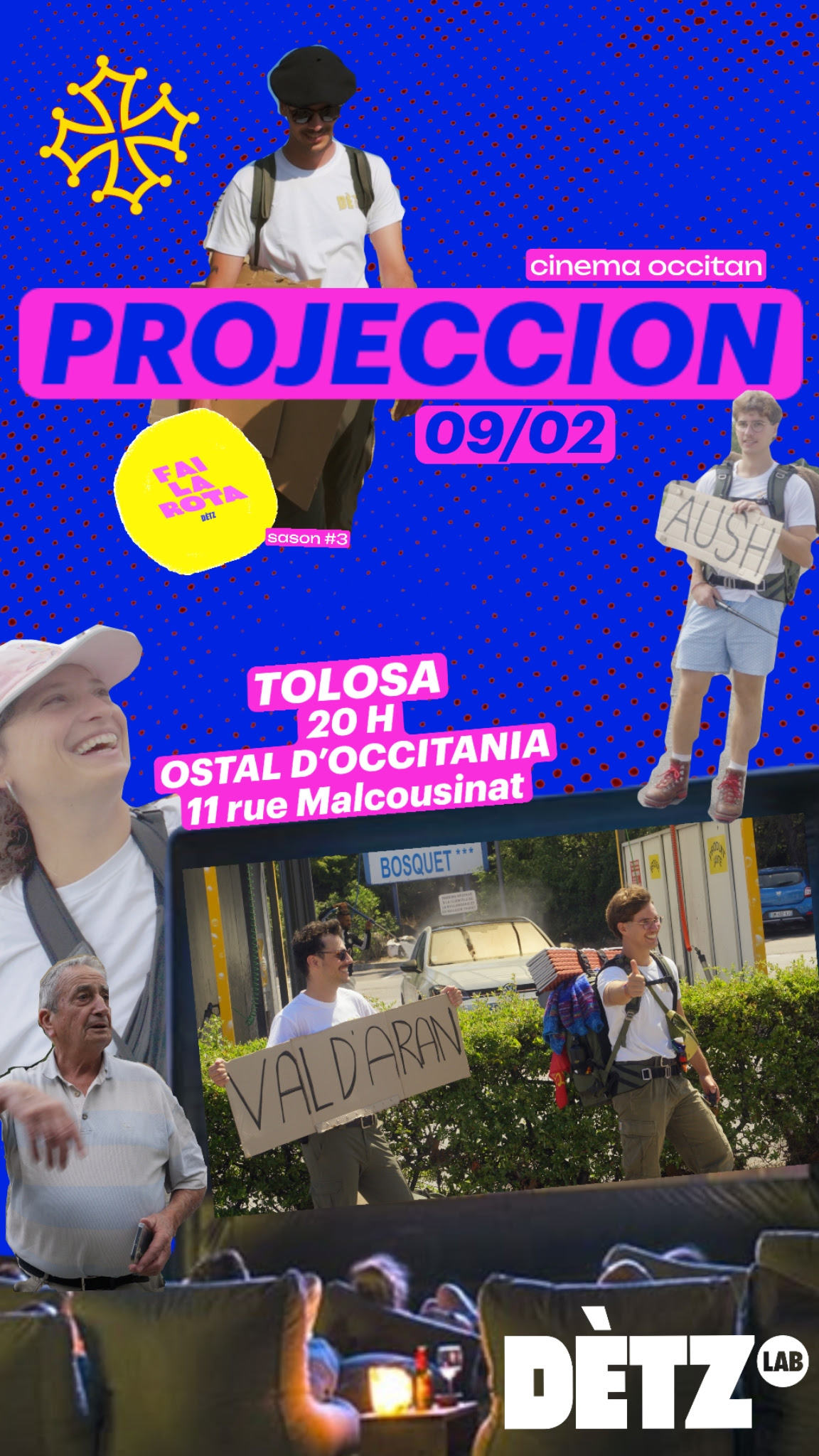 (31) Projection – DÈTZ / Cinéma occitan à l'Ostal de Toulouse