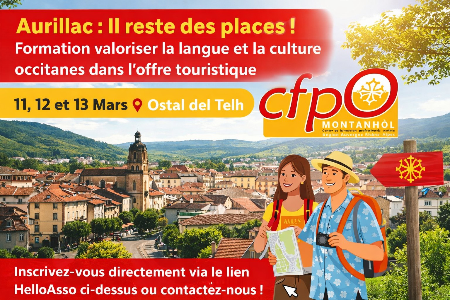 – 15 – Aurillac – Il reste des places !