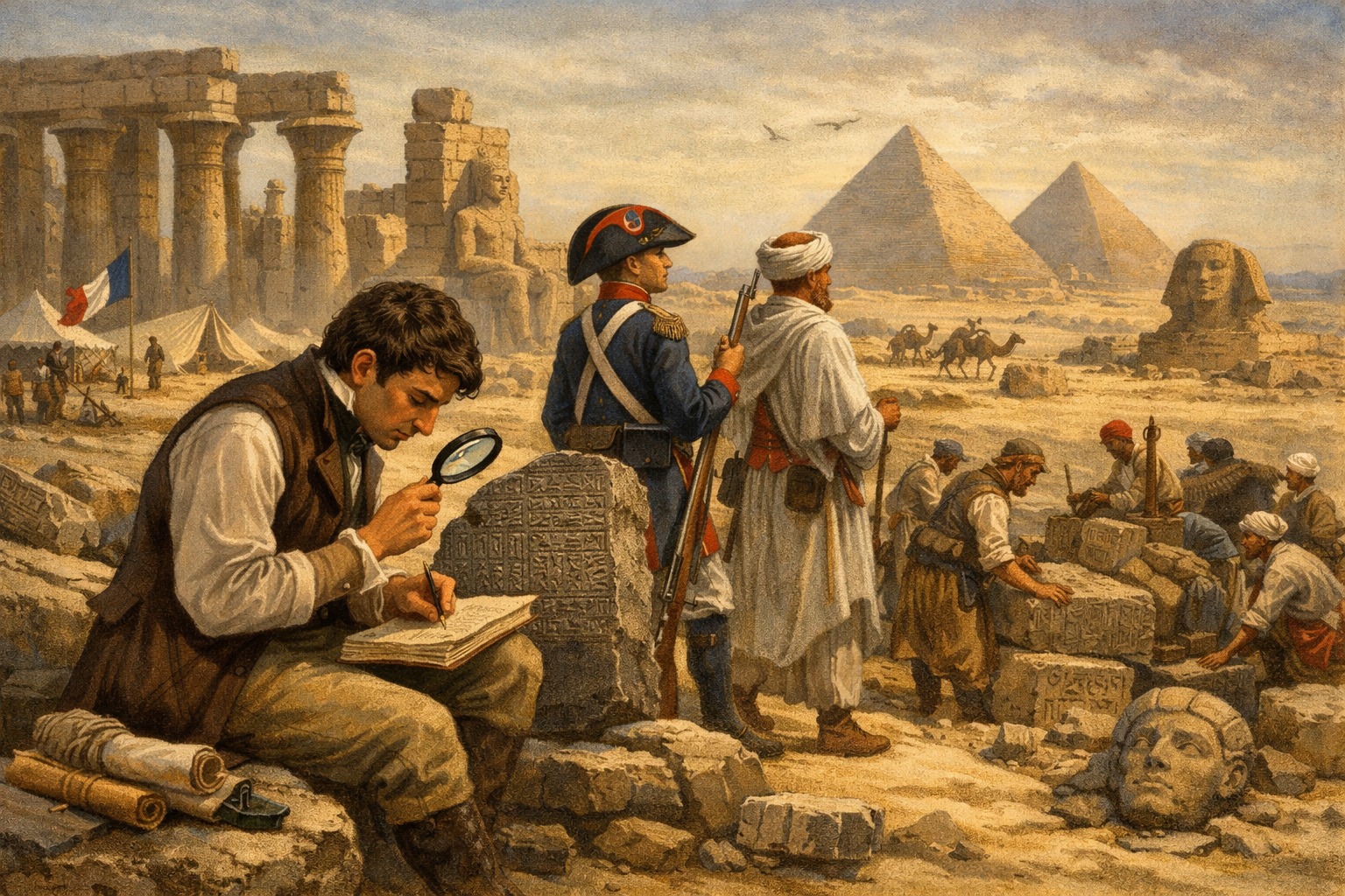 CHAMPOLLION, ETH GÈNI