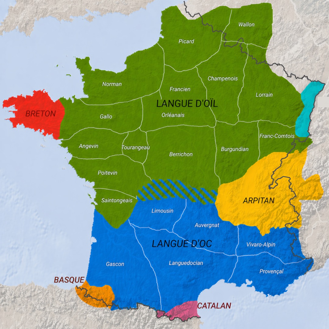 La France linguistique révèle une mosaïque de langues