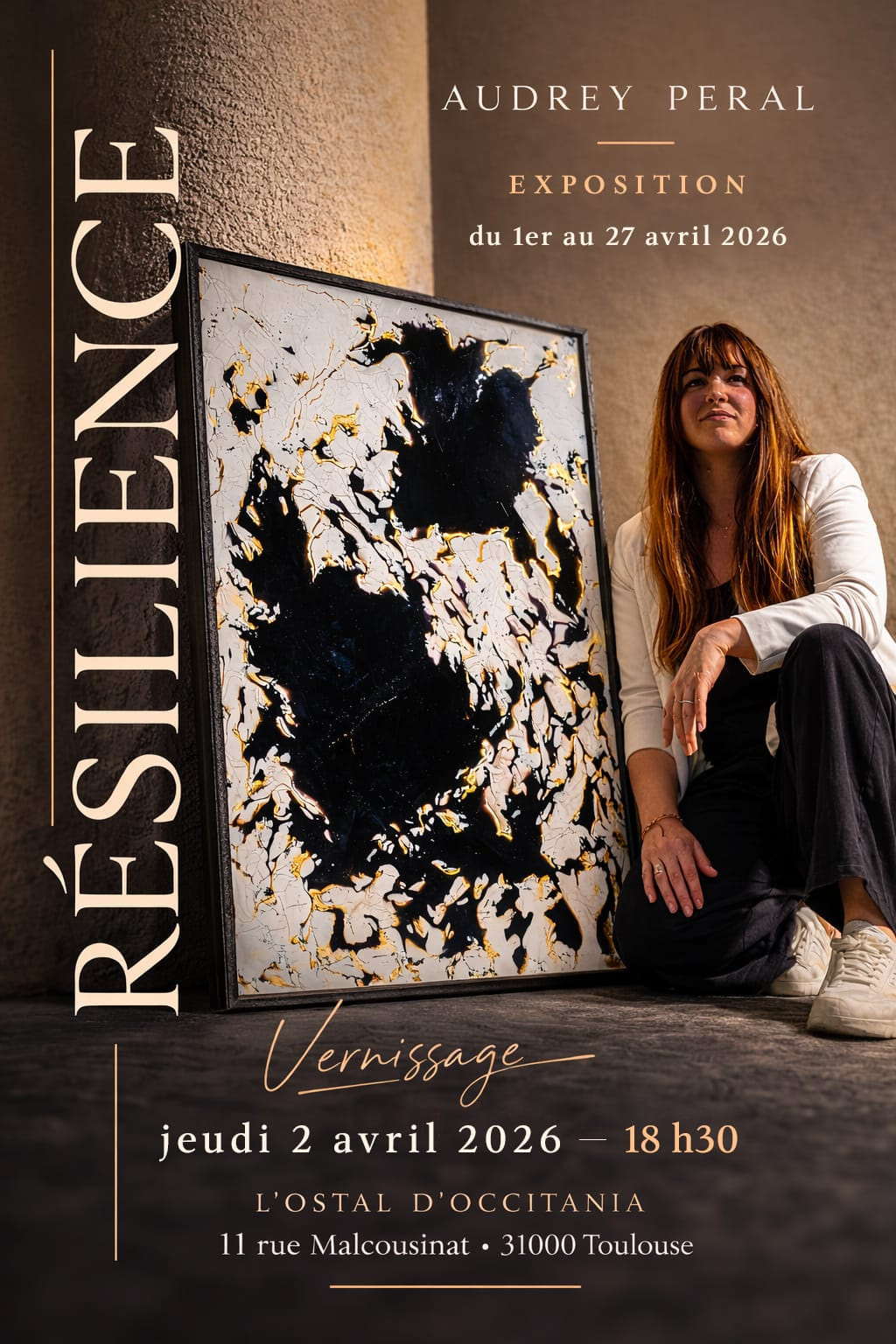 (31) Exposition résilience d' Audrey Peral à l'Ostal d'Occitania