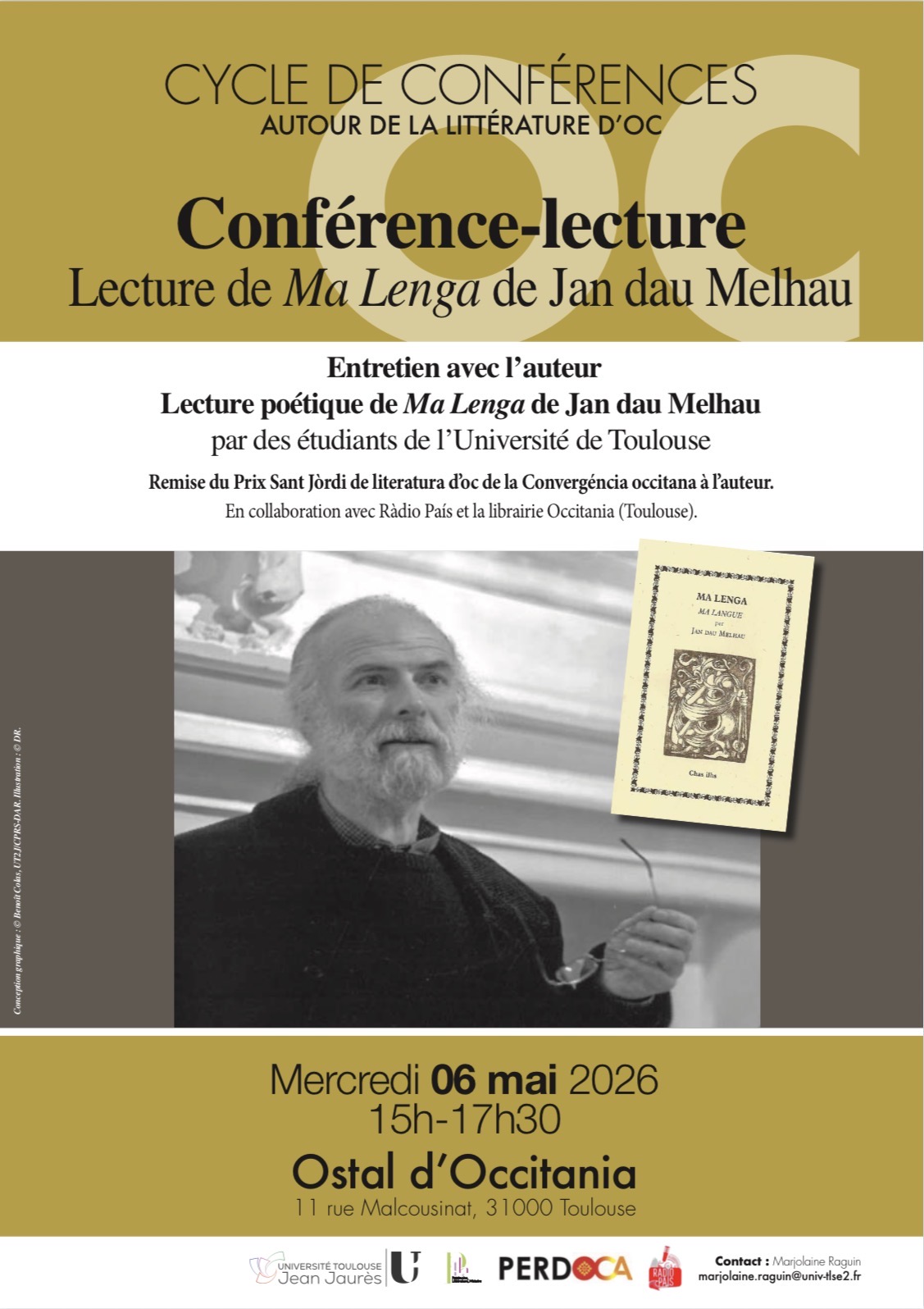 31 - Conférence-lecture à l'Ostal de Toulouse