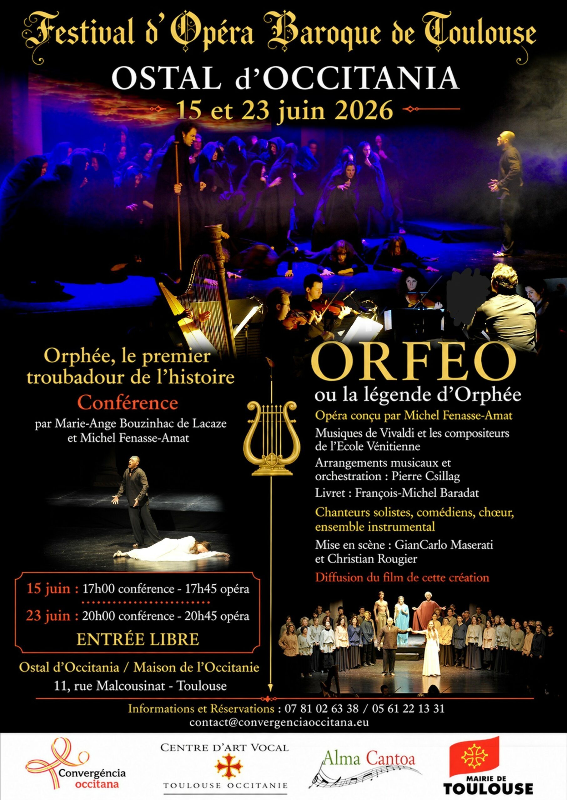 (31) Séances ORFEO à l'Ostal de Toulouse