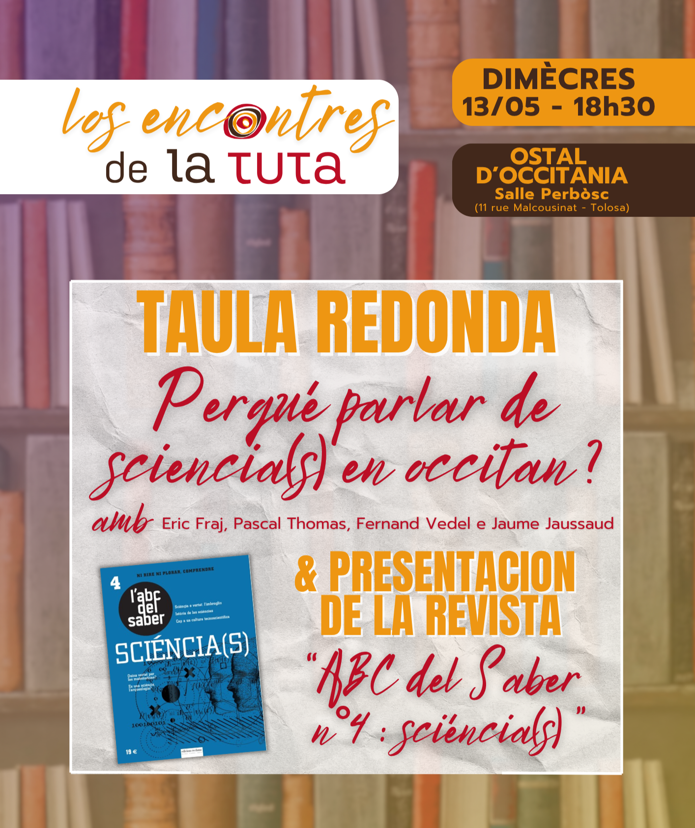 31 - Taula redonda à l'Ostal de Toulouse