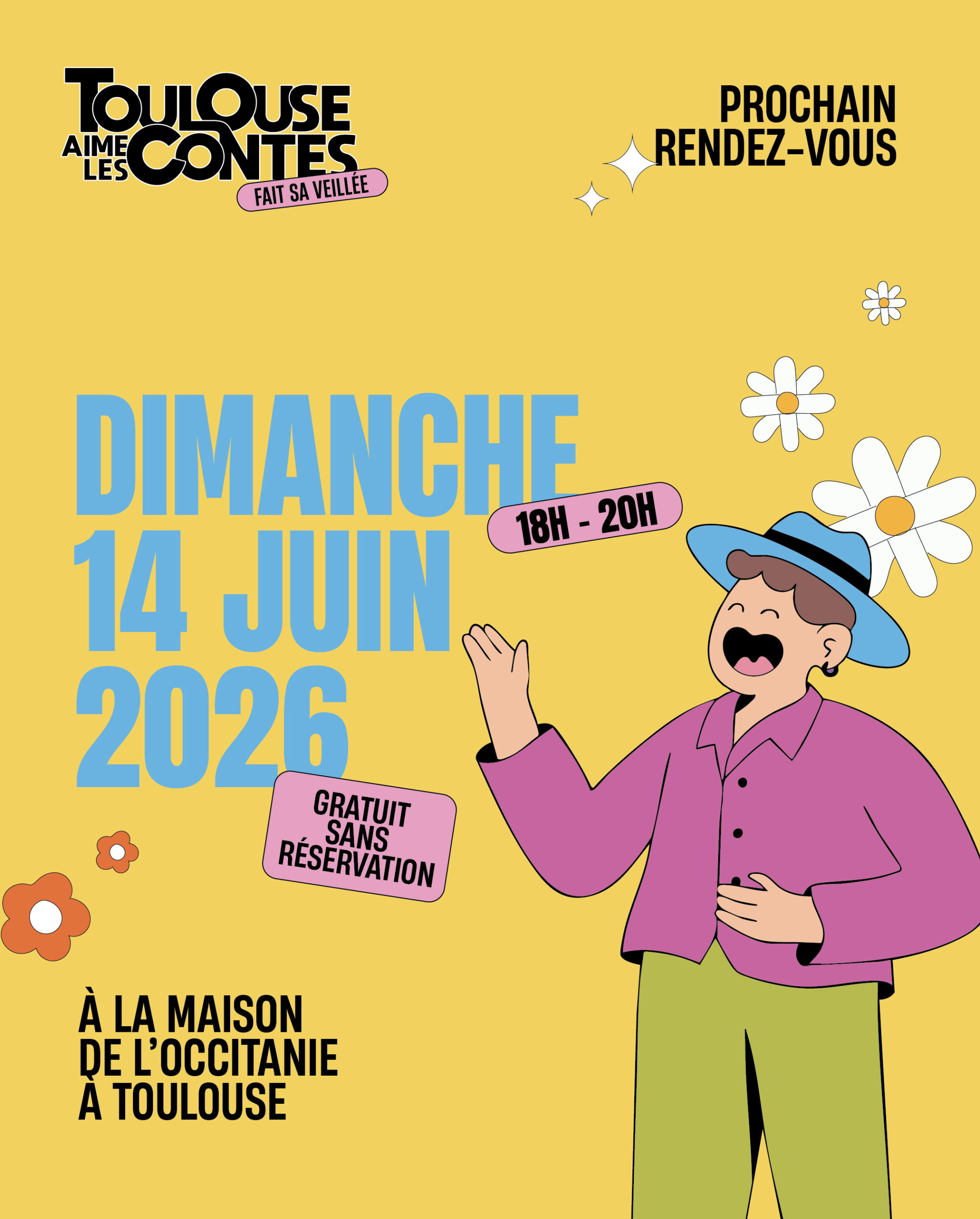 (31) Veillée Contes et Arts de la Parole à l'Ostal de Toulouse