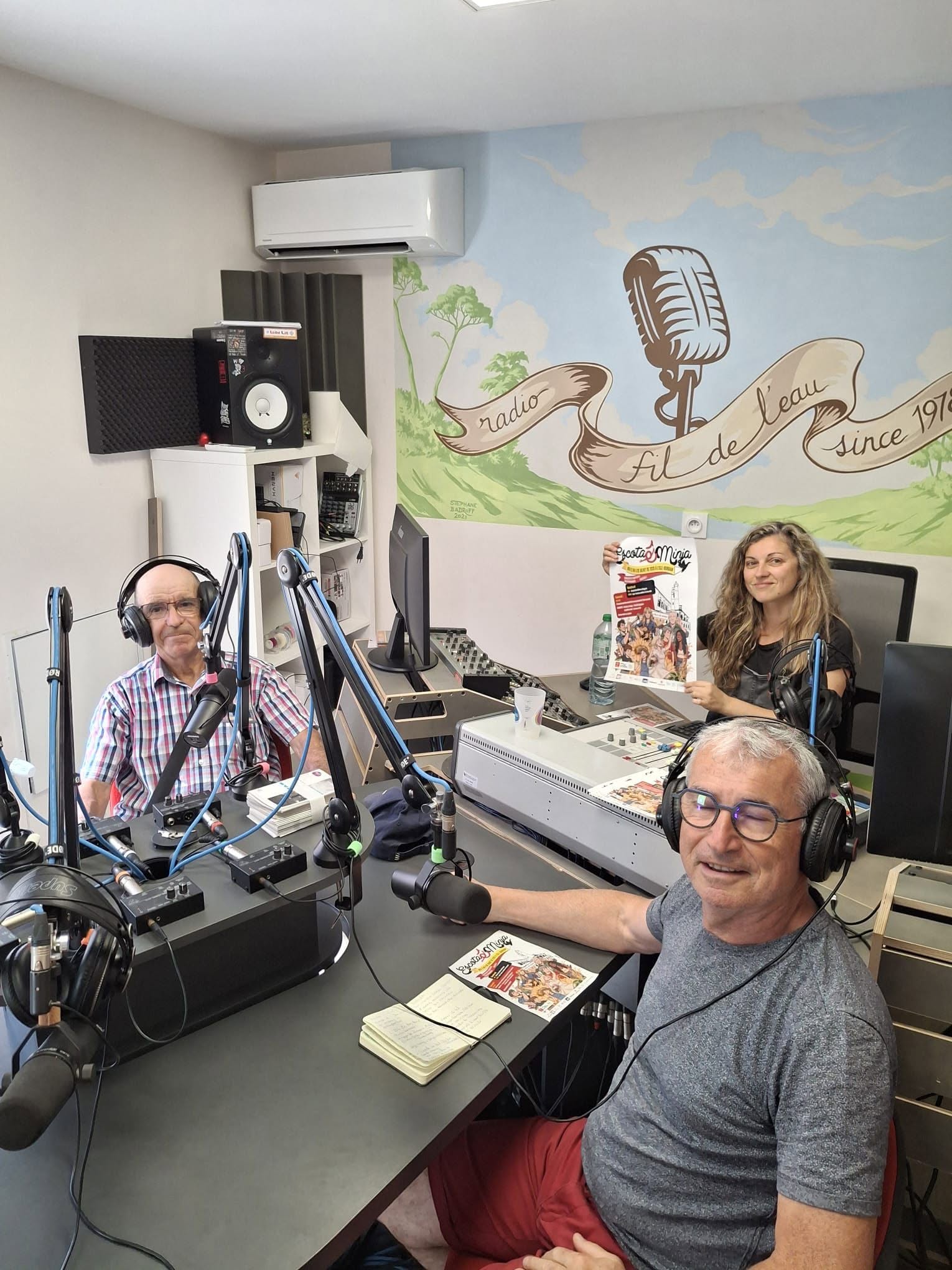 – 32 – Lundi 22 juin, Escota é Minja est sur Radio Fil de l’Eau !