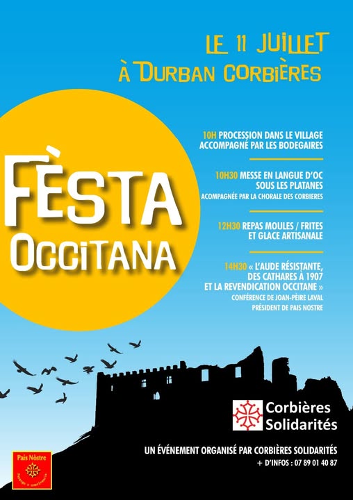 (11) FESTA Occitana Le 11 juillet à Durban Corbières