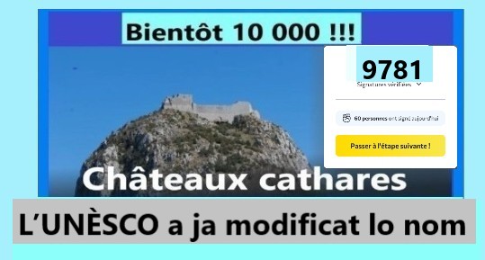 L’UNÈSCO a ja modificat lo nom de mantun site classat ….