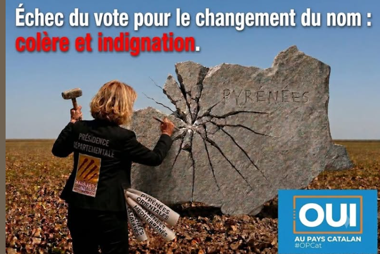 Echec du changement de nom du département : colère et indignation catalane