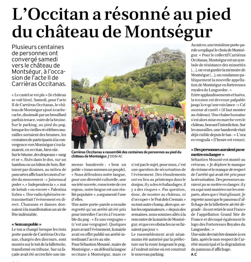 L&rsquo;OCCITAN A RESONNE …